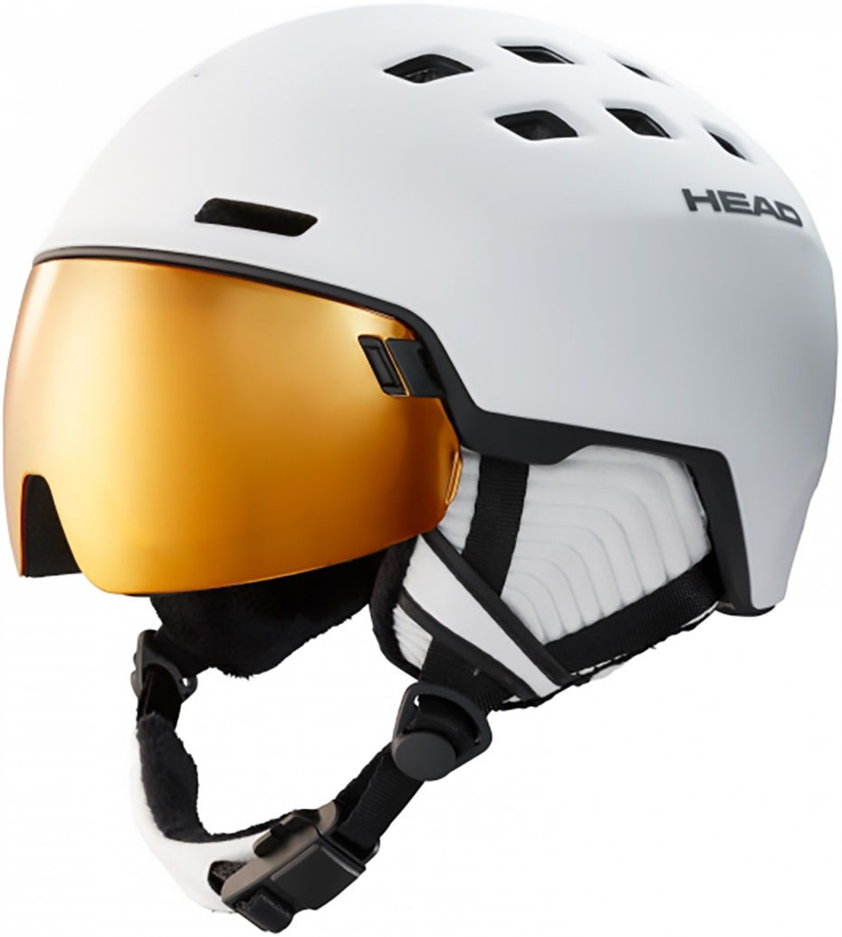 фото Горнолыжный шлем head rachel pola с визором white (20/21) (m/l)