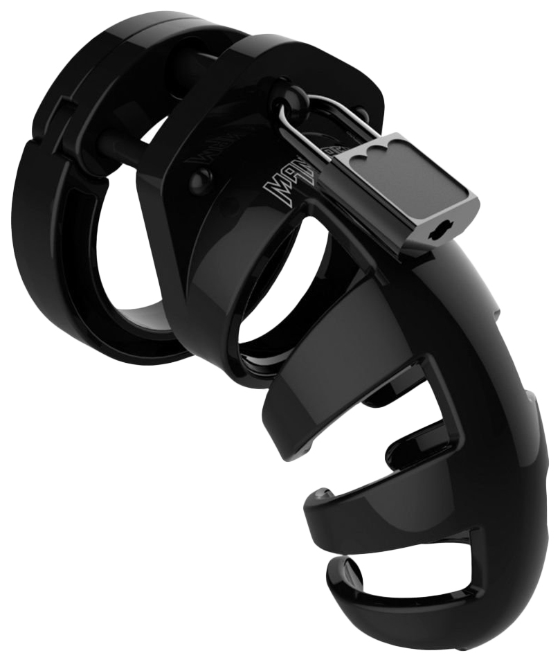 Черный мужской пояс верности Model 02 Chastity