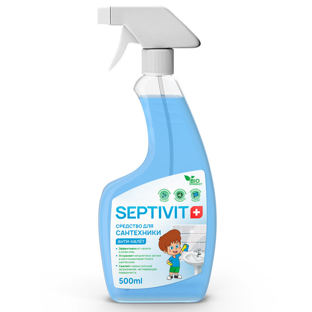 

Средство для удаления налета Septivit Premium Анти-налет 500мл