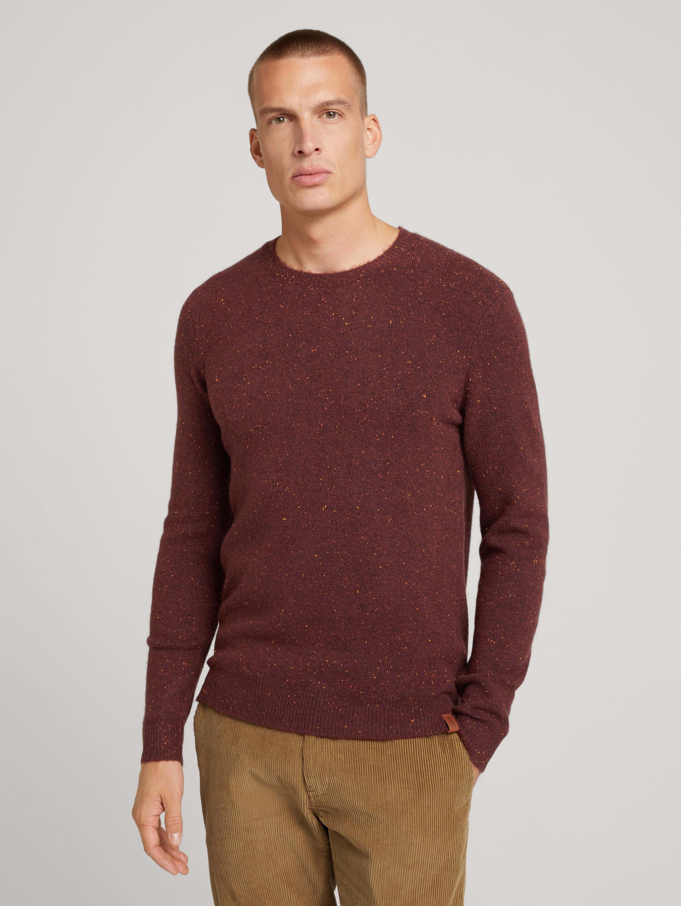 

Джемпер мужской TOM TAILOR 1029778 бордовый L, 1029778