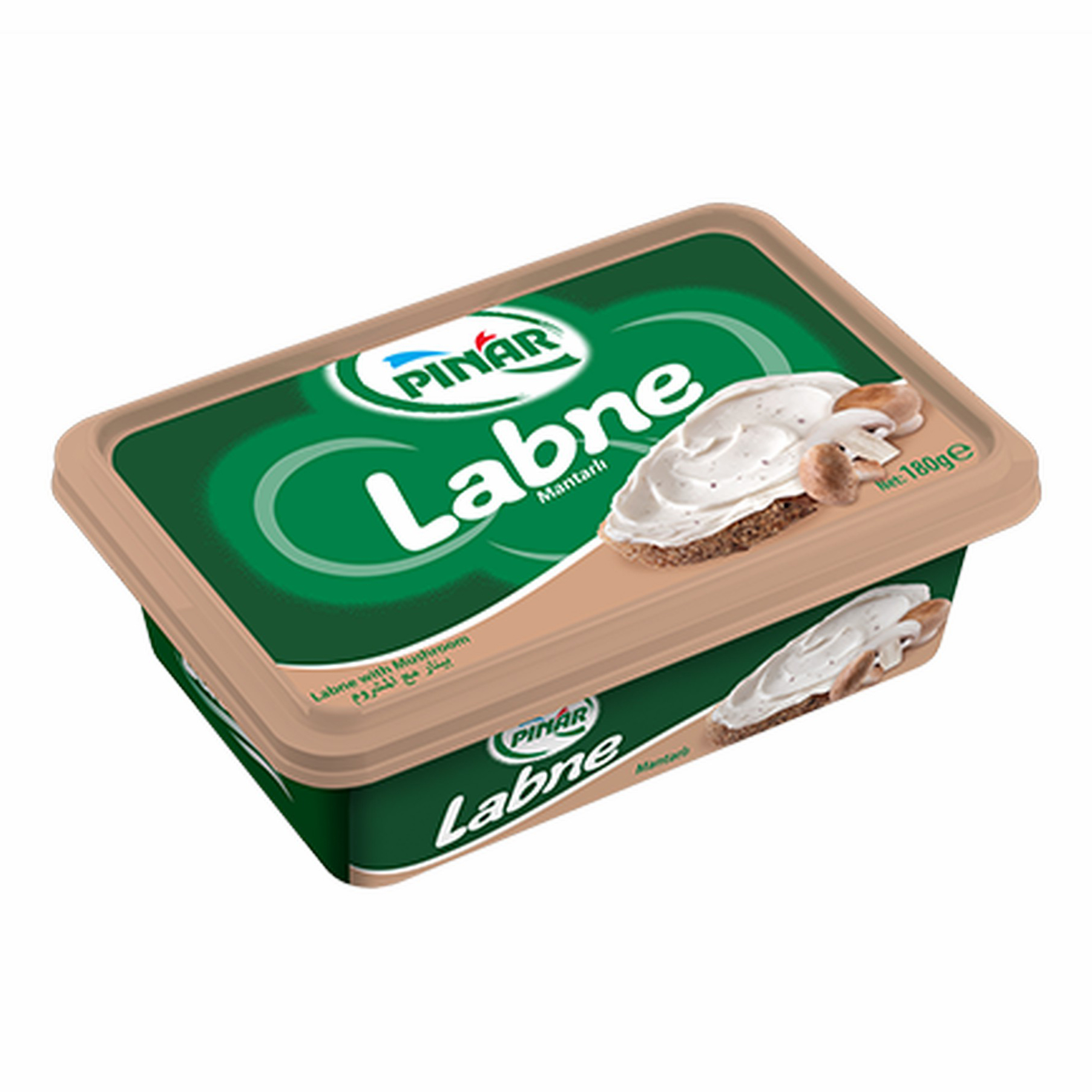 Сыр творожный Pinar Labne с грибами 60% БЗМЖ 180 г