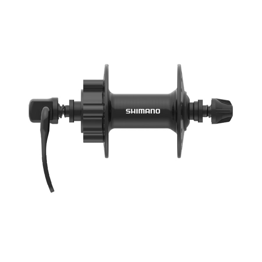 Втулка передн. Shimano TX506 36 отверстий 6 болт QR, черный EHBTX506AAL