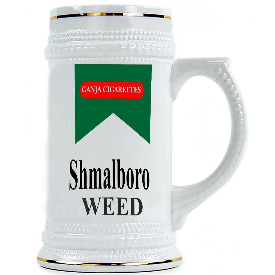 фото Пивная кружка drabs shmalboro weed