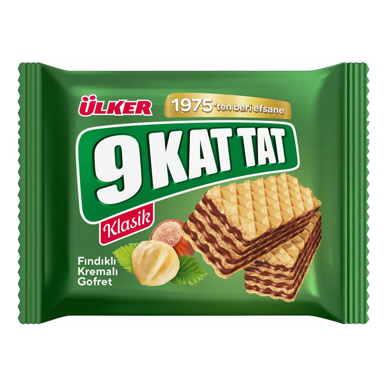 Вафли Ulker 9 kat tat лесной орех 39 г