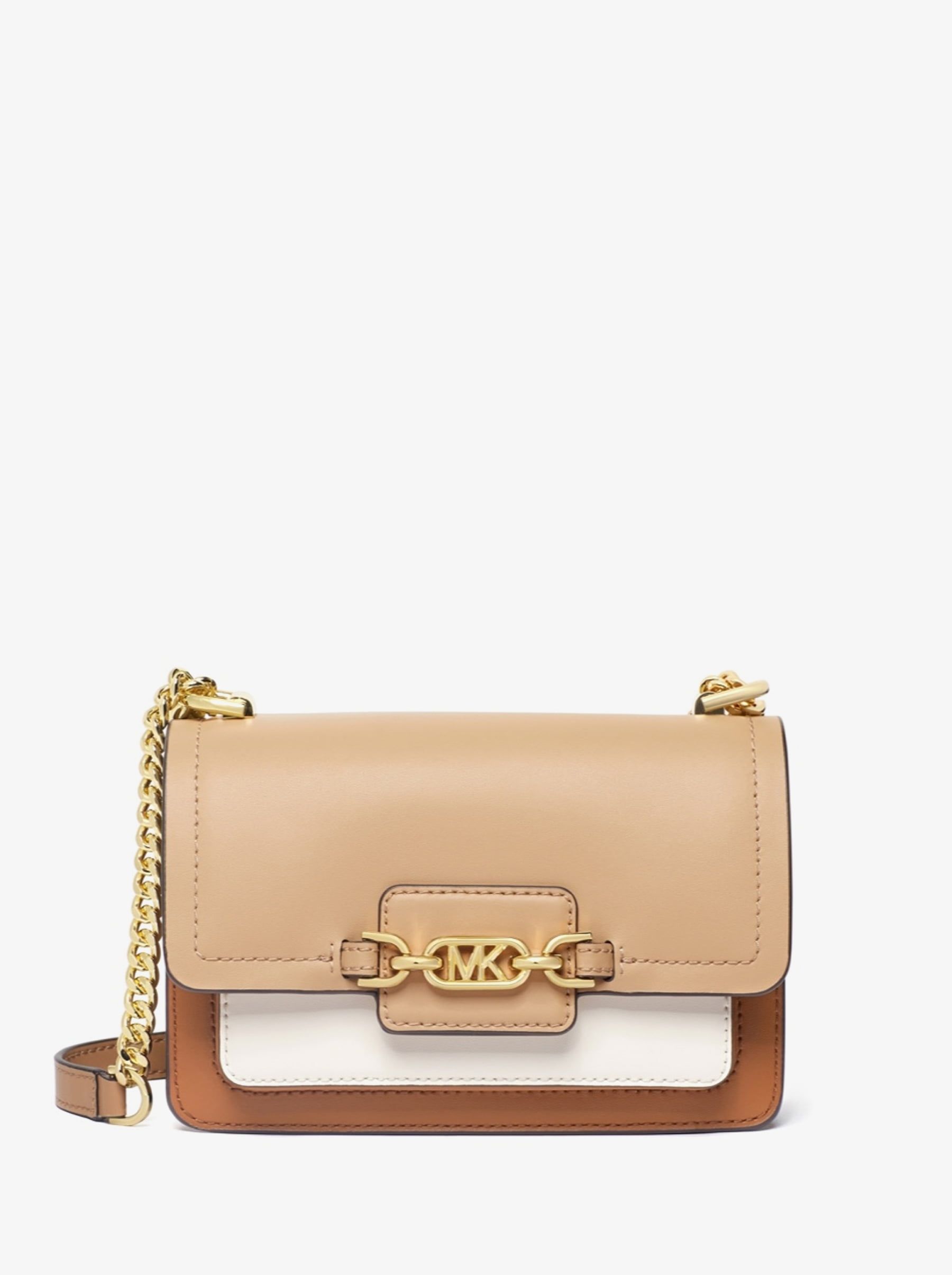 

Сумка женская Michael Kors Heather_B00697 бежевая, Белый, Heather_B00697