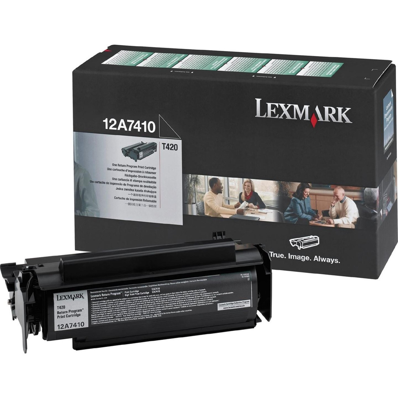 

Оригинальный картридж Lexmark 12A7410 черный, 12A7410