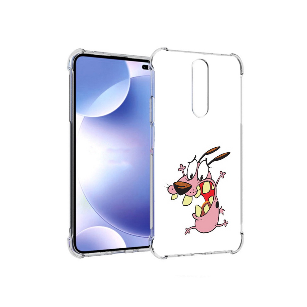 

Чехол MyPads Tocco для Xiaomi Redmi k30 зубастый бобик (PT226950.302.371), Прозрачный, Tocco