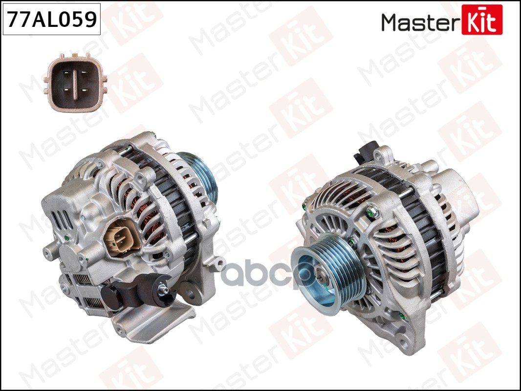 

77Al059 Генератор Honda Civic 1.8 05-> 90A (14V 90A) MasterKit 77al059