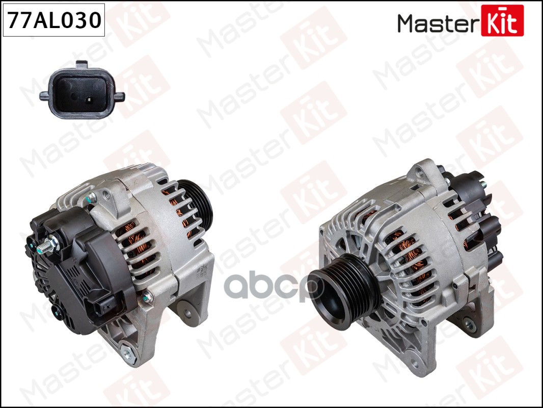 

Генератор Renault Megane 03-/Kangoo 08- 110A MasterKit 77AL030