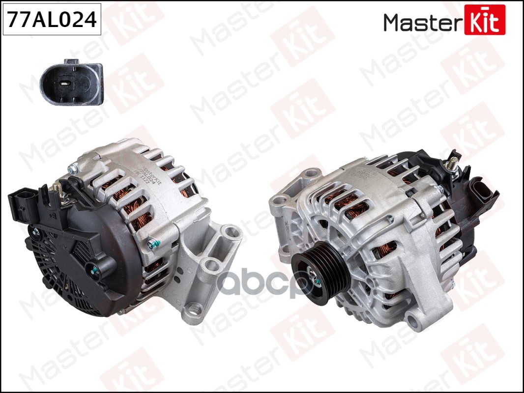 

Генератор Ford 120A 14V MasterKit 77AL024