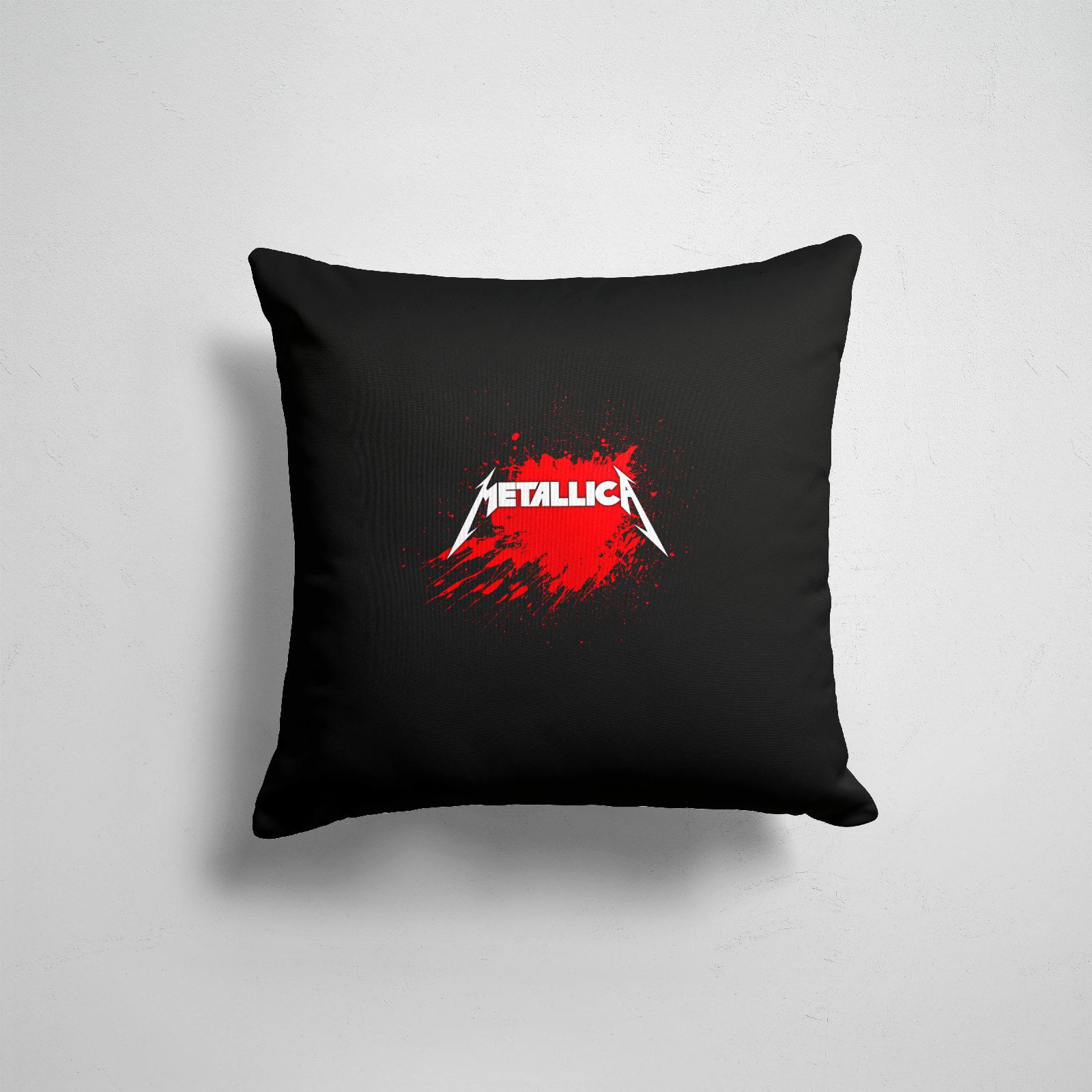 

Подушка декоративная 45х45см Рок Metallica Metallica, Разноцветный