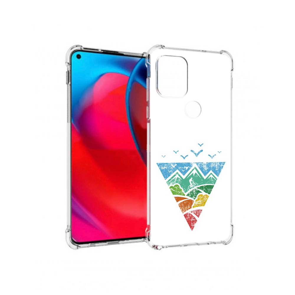 

Чехол MyPads Tocco для Motorola Moto G Лес земля море чайки (PT227067.359.105), Прозрачный, Tocco