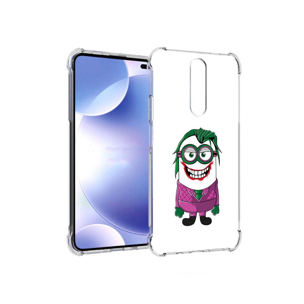 

Чехол MyPads Tocco для Xiaomi Redmi k30 джокер миньон (PT226950.302.322), Прозрачный, Tocco