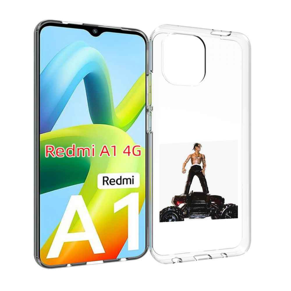 

Чехол MyPads Travis Scott - Rodeo для Xiaomi Redmi A1, Прозрачный, Tocco