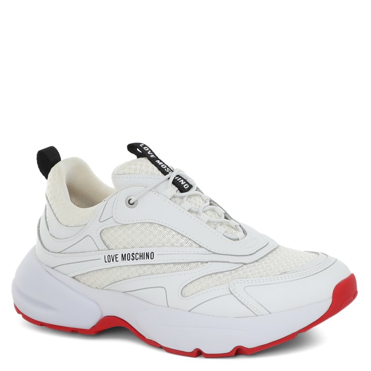 

Кроссовки женские Love Moschino JA15025G белые 38 EU, Белый, JA15025G