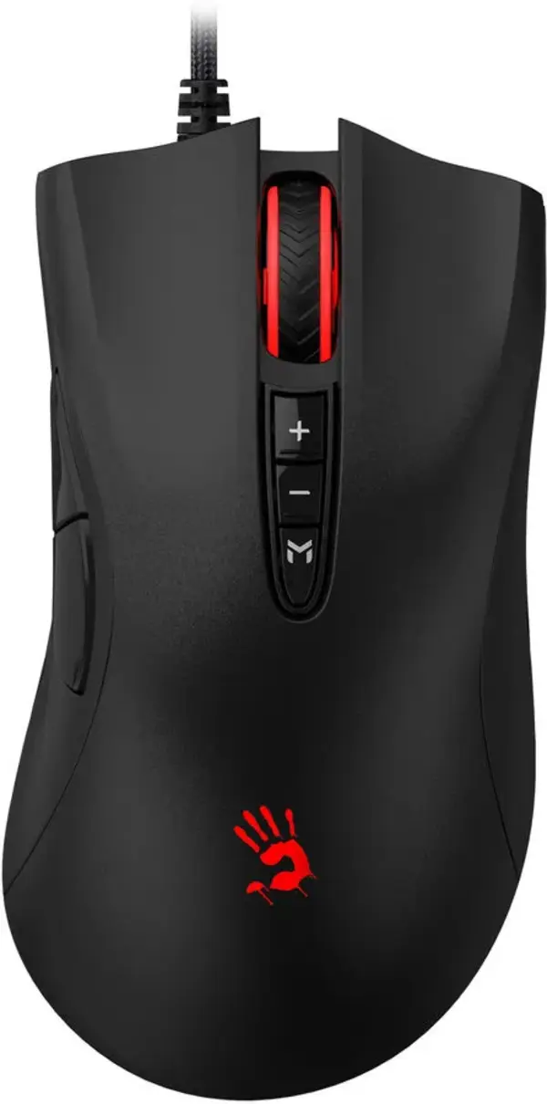 Проводная игровая мышь A4Tech ES5 черный (ES5)