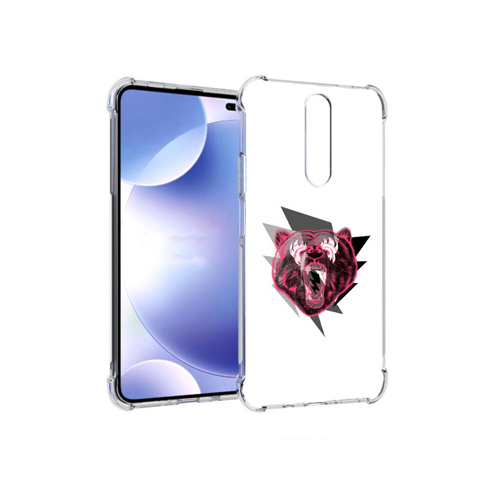 

Чехол MyPads Tocco для Xiaomi Redmi k30 грозовой медведь (PT226950.302.301), Прозрачный, Tocco