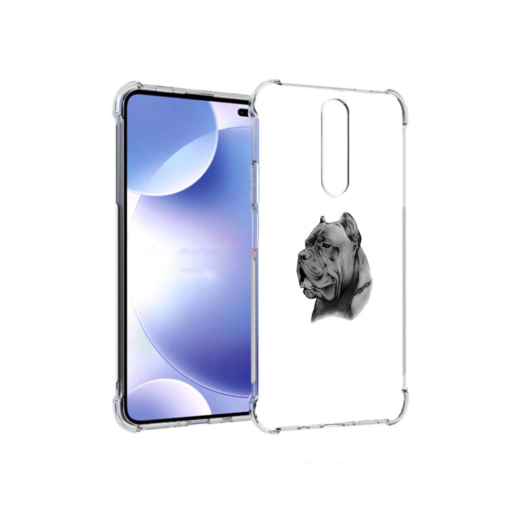 Чехол MyPads Tocco для Xiaomi Redmi k30 грозный бульдог (PT226950.302.300)