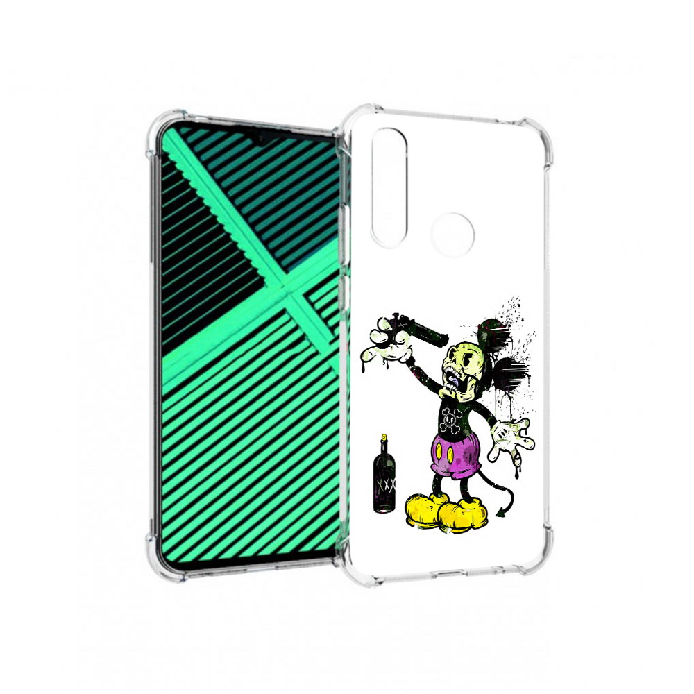 

Чехол MyPads Tocco для Motorola Moto G8 Power Lite Драг Микки (PT227069.358.73), Прозрачный, Tocco