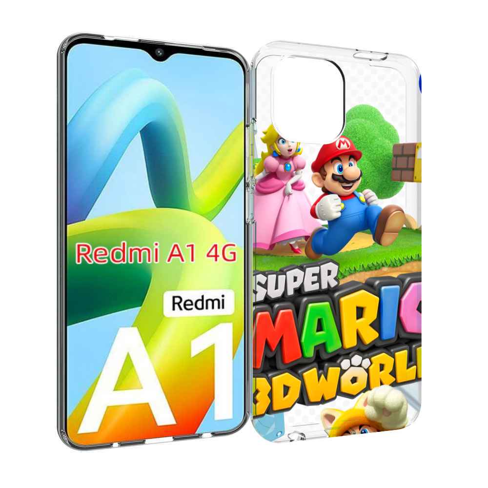 

Чехол MyPads Super Mario 3D World для Xiaomi Redmi A1, Прозрачный, Tocco