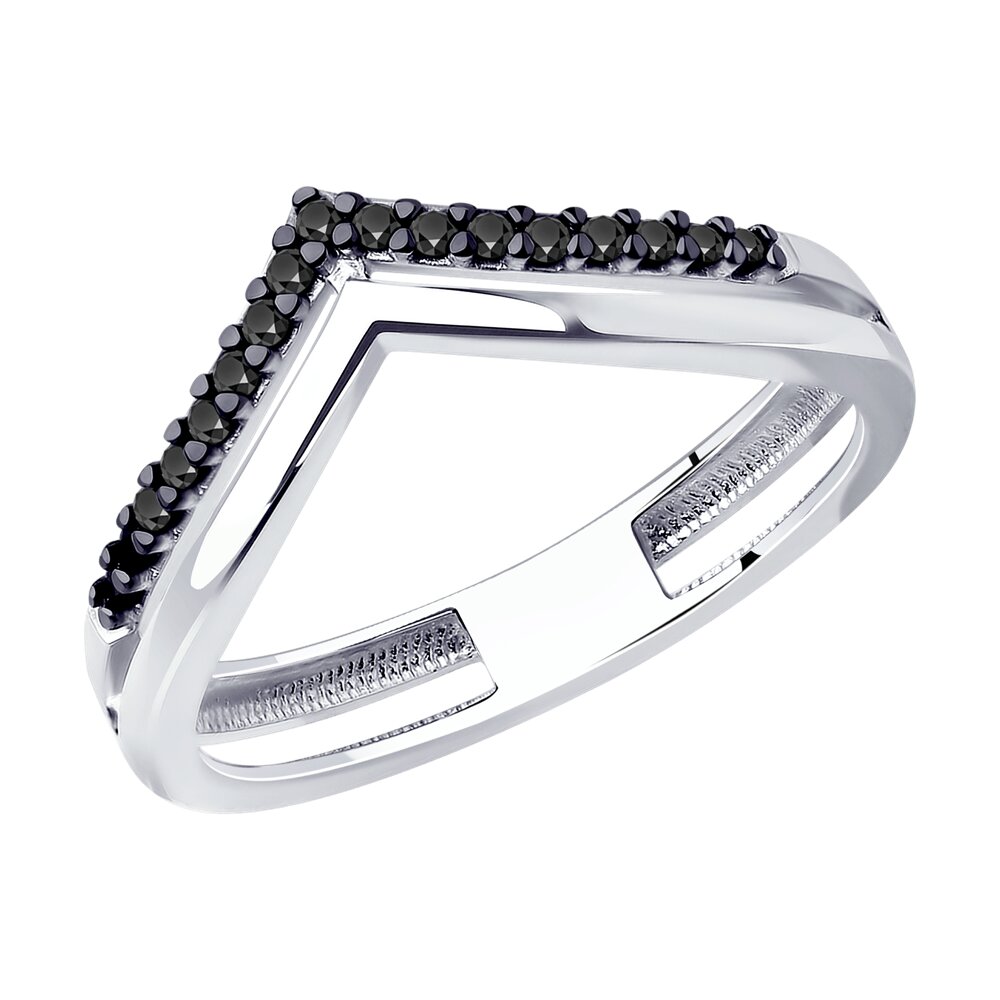 

Кольцо из серебра р. 18,5 Diamant 94-110-01595-1, фианит, 94-110-01595-1