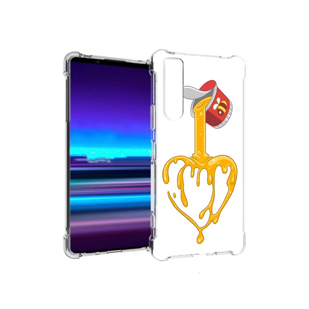 

Чехол MyPads Tocco для Sony Xperia 1 II медовое сердце (PT148152.232.471), Прозрачный, Tocco