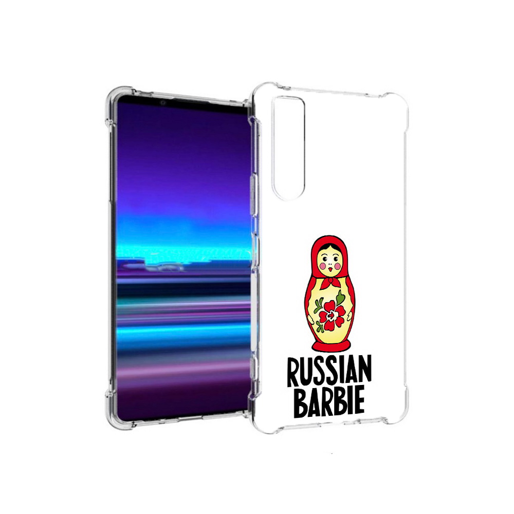 

Чехол MyPads Tocco для Sony Xperia 1 II матрешка (PT148152.232.459), Прозрачный, Tocco