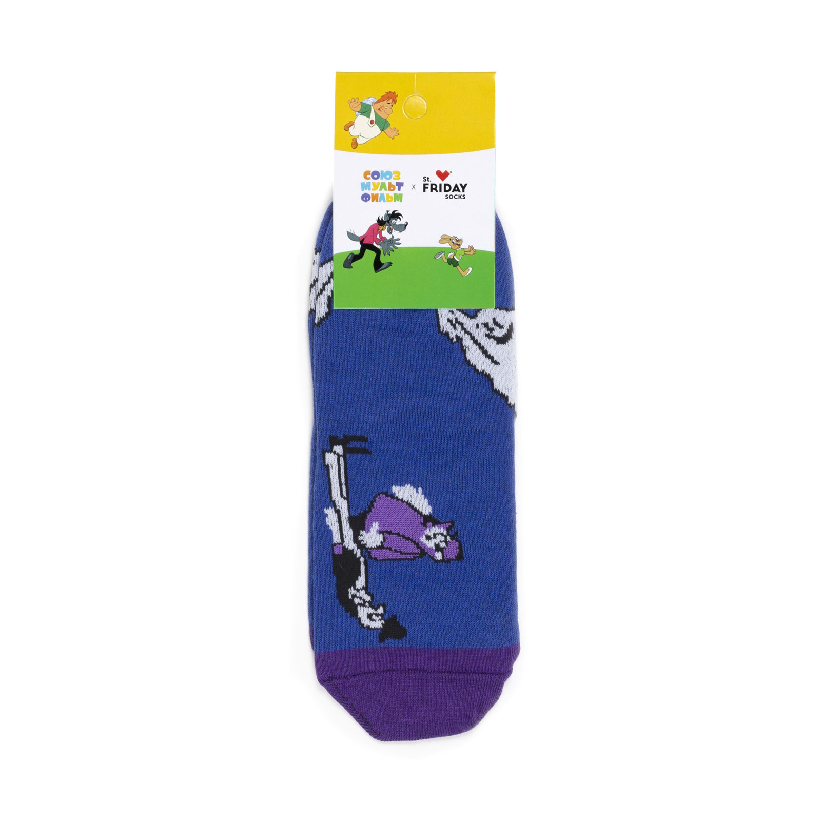 Носки детские St. Friday Socks Привидение, синий, 30-32 носки с рисунками st friday socks девушка с веслом синий