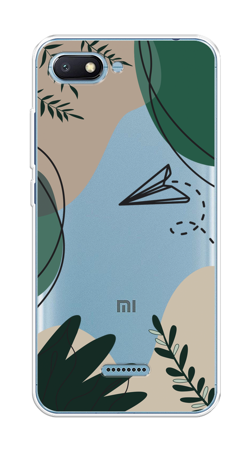 

Чехол на Xiaomi Redmi 6A "Secret Garden", Зеленый;бежевый;черный, 34150-1