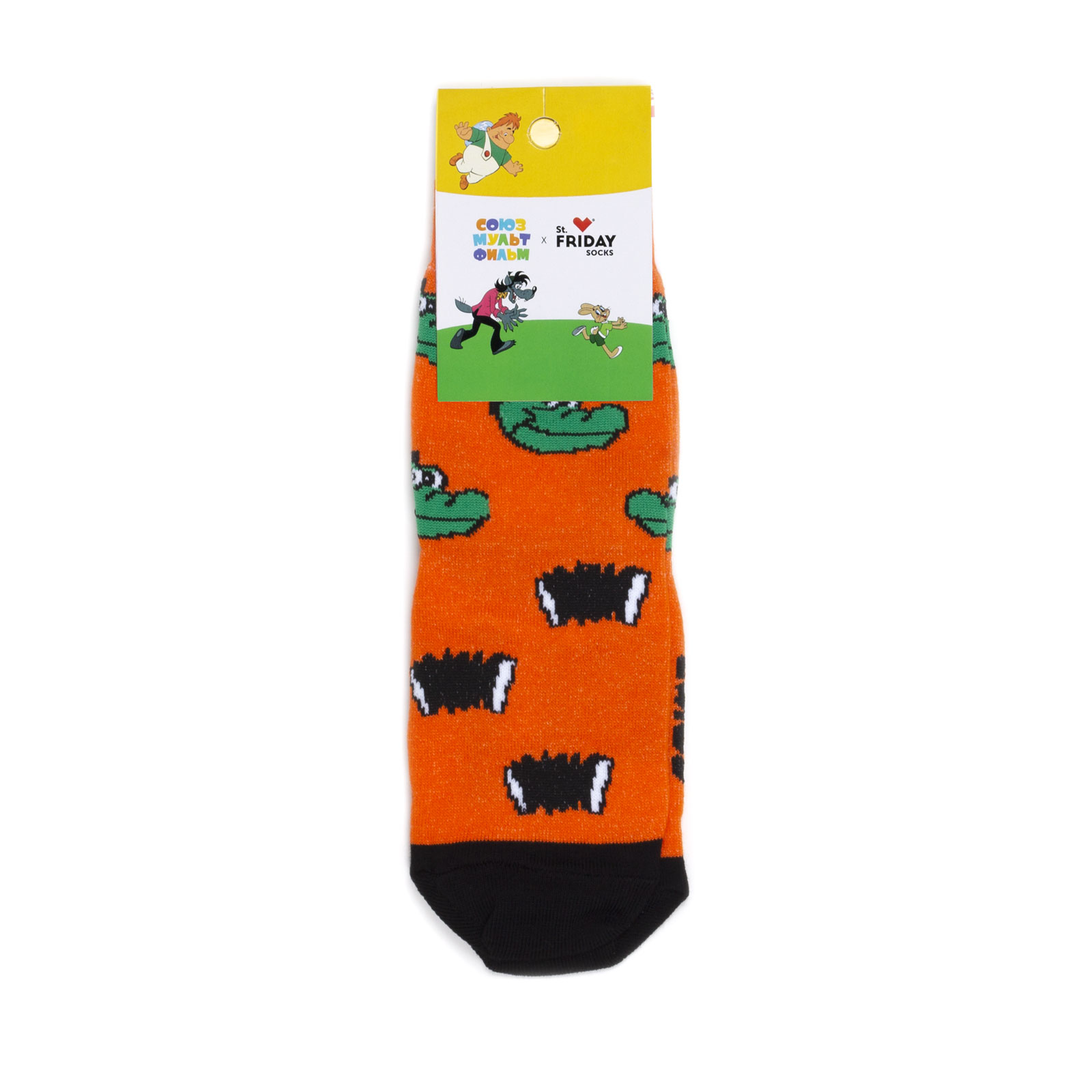 Носки детские St Friday Socks Гена, оранжевый, 30-32 носки с рисунками st friday socks балу оранжевый