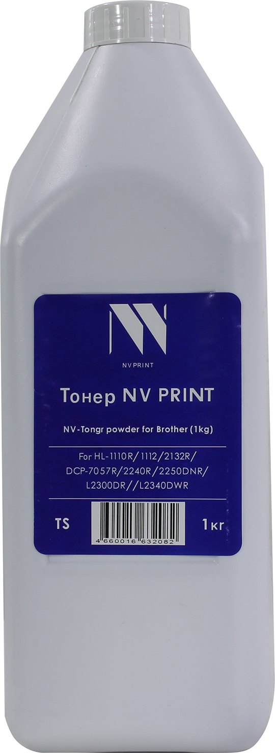 Тонер для лазерного принтера NV Print NV-Brother (1кг) черный, совместимый