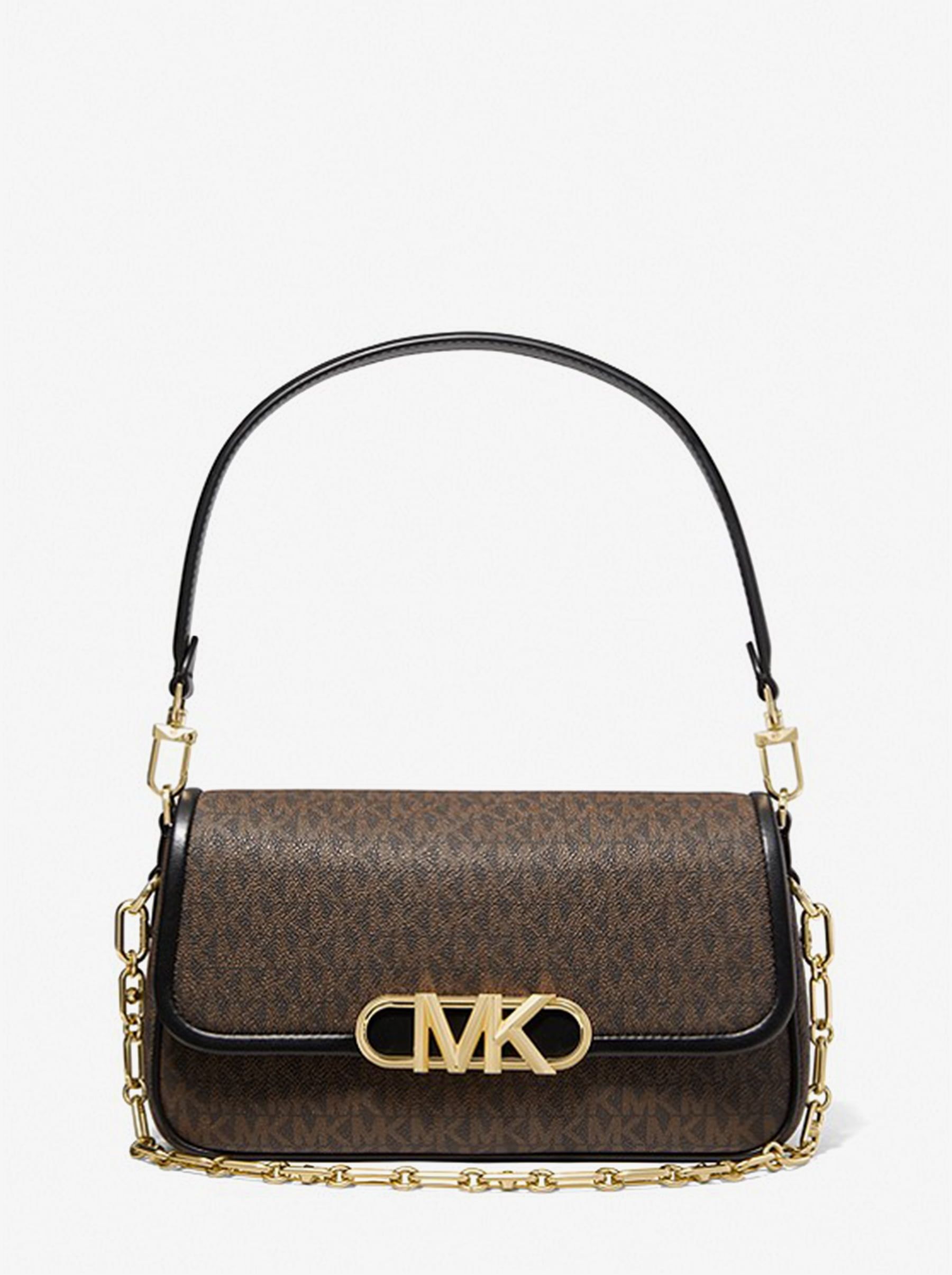 Сумка женская Michael Kors Parker_B00644 коричневая;черная коричневый