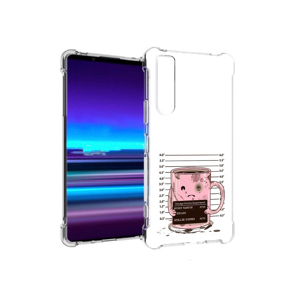 

Чехол MyPads Tocco для Sony Xperia 1 II кружка (PT148152.232.420), Прозрачный, Tocco