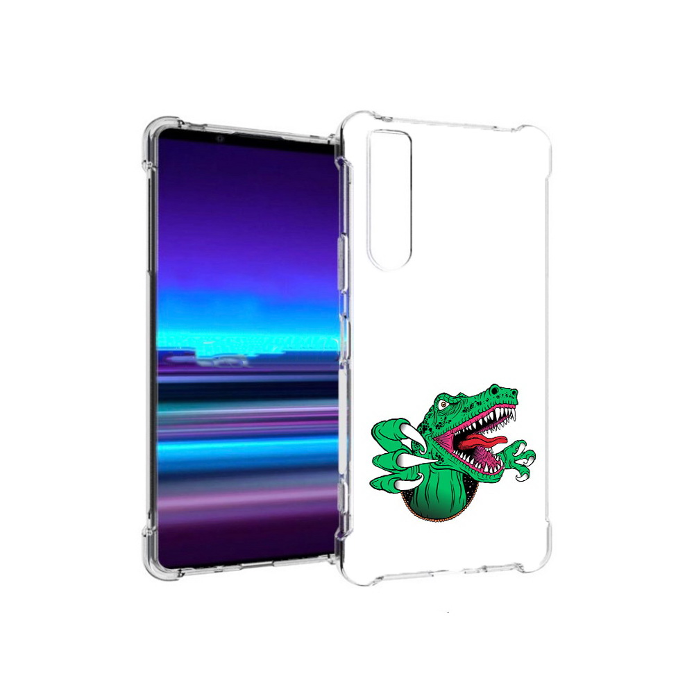 

Чехол MyPads Tocco для Sony Xperia 1 II крокодил (PT148152.232.417), Прозрачный, Tocco