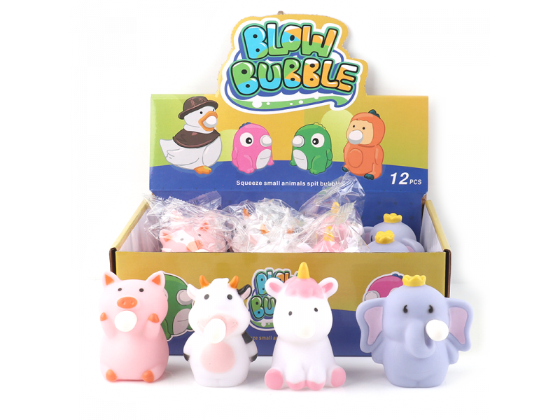 

Игрушка-антистресс 1toy Bubble Gum Животные 1 шт в ассортименте, Разноцветный