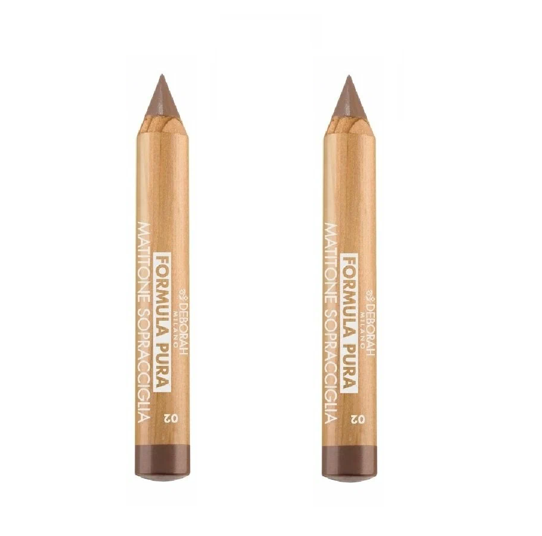 Карандаш для бровей Deborah Milano Formula Pura Chubby Eyebrow Pencil тон 02 2.3г