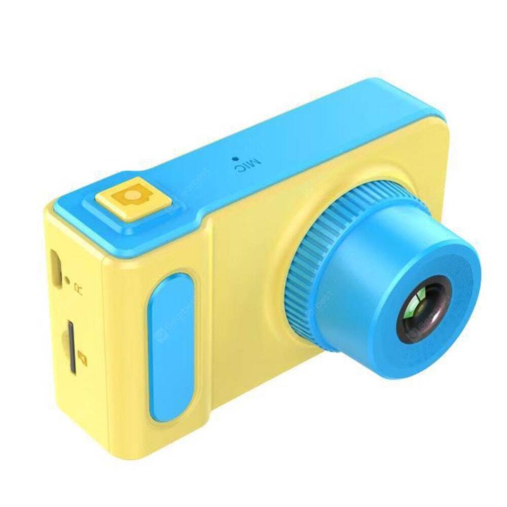 Детский фотоаппарат Kids Camera Summer Vacation, голубой