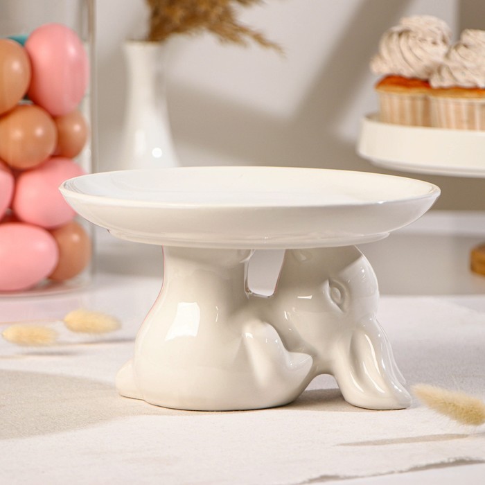 фото Тортовница доляна «зайка», d=20,5 см nobrand