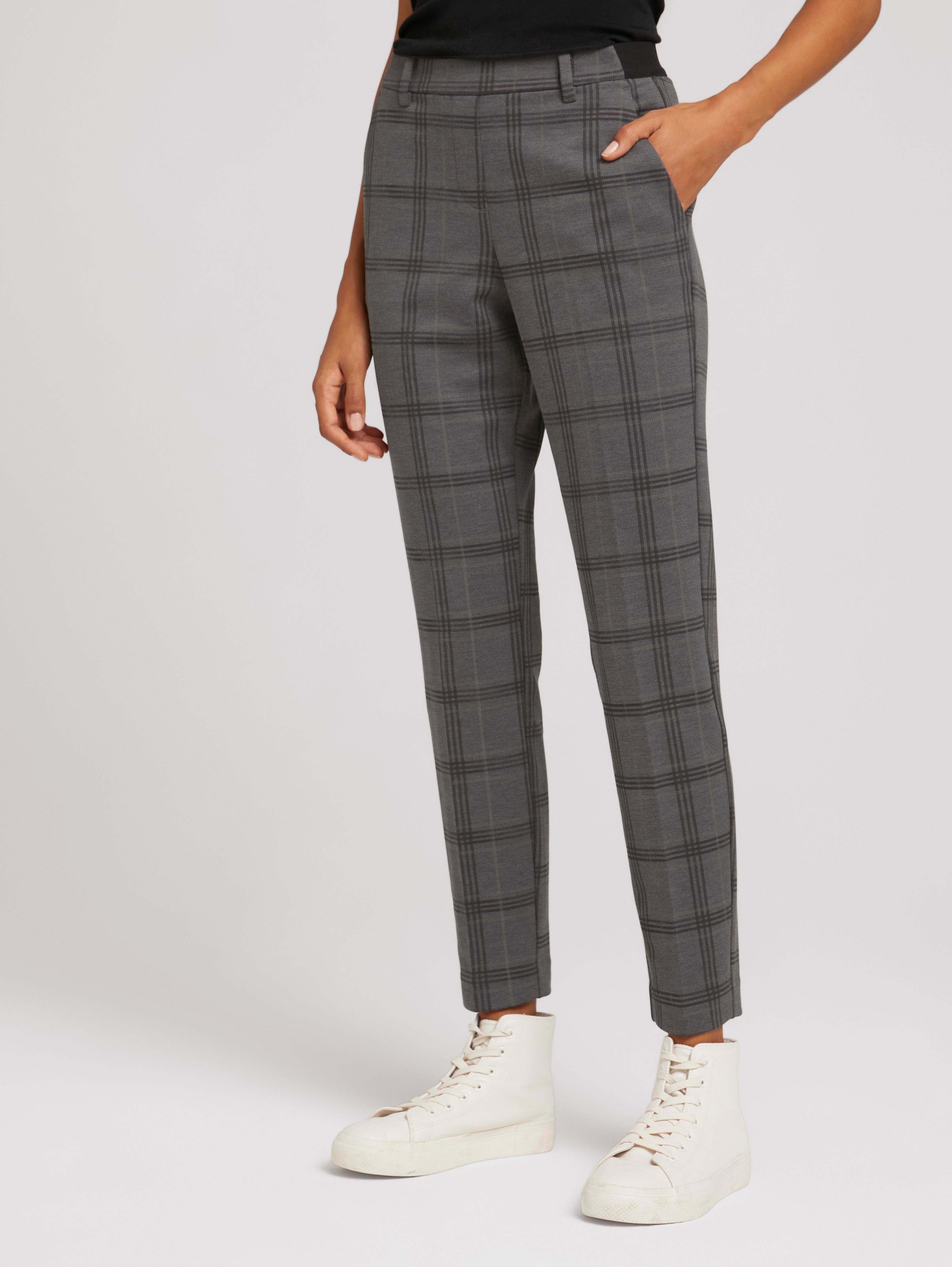 

Брюки женские TOM TAILOR 1028789 серые 34/28, 1028789