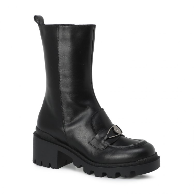 

Полусапоги женские Giovanni Fabiani W21652 черные 39 EU, W21652