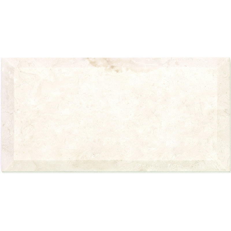 фото Плитка мрамор natural brik бежевый светлый прямоугольник bri-030 crema marfil