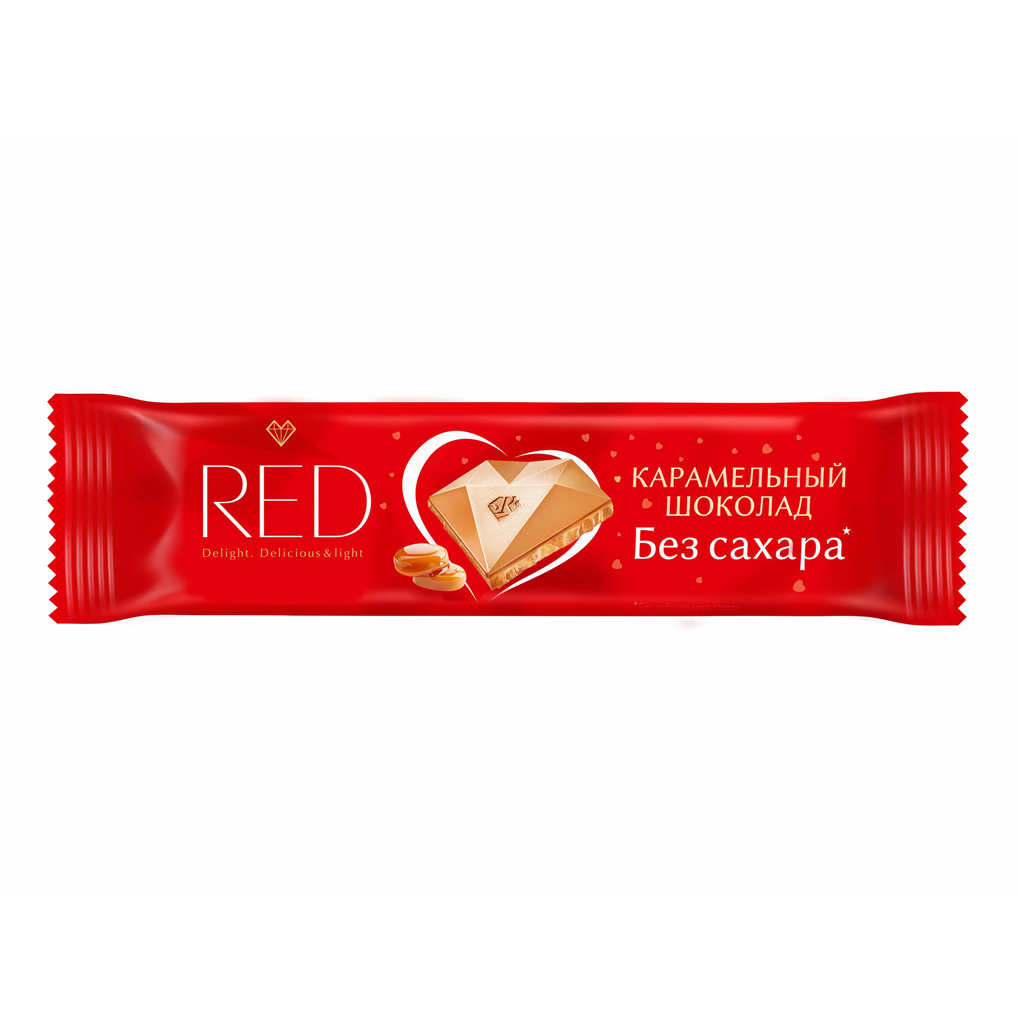 Шоколад Red белый карамелизованный 26 г