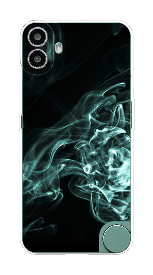 

Чехол на CMF Phone 1 "Дым", Бирюзовый;черный;голубой, 3300450-1