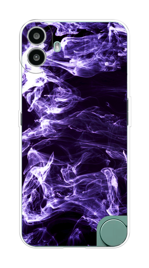 

Чехол на CMF Phone 1 "Фиолетовый дым", Фиолетовый;белый;черный, 3300450-1