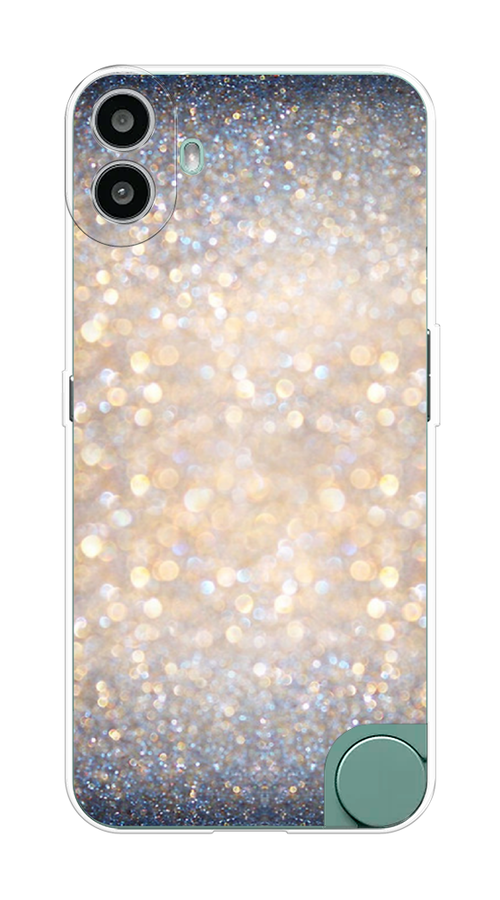 

Чехол на CMF Phone 1 "Мерцание рисунок", Желтый;серый, 3300450-1