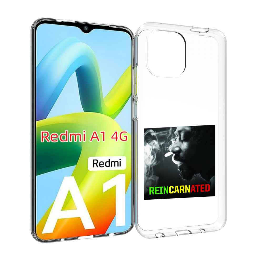 

Чехол MyPads Snoop Dogg REINCARNATED для Xiaomi Redmi A1, Прозрачный, Tocco
