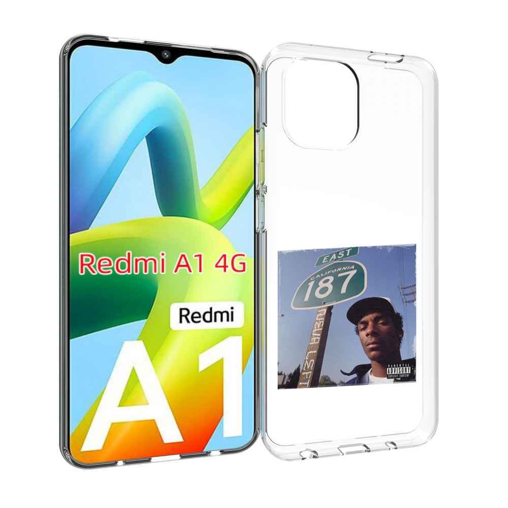 

Чехол MyPads Snoop Dogg Neva left для Xiaomi Redmi A1, Прозрачный, Tocco
