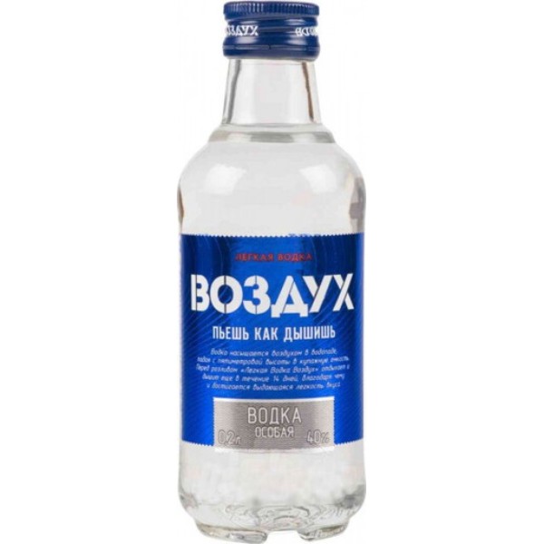 

Водка Лёгкая Воздух особая 40%, 0.2л