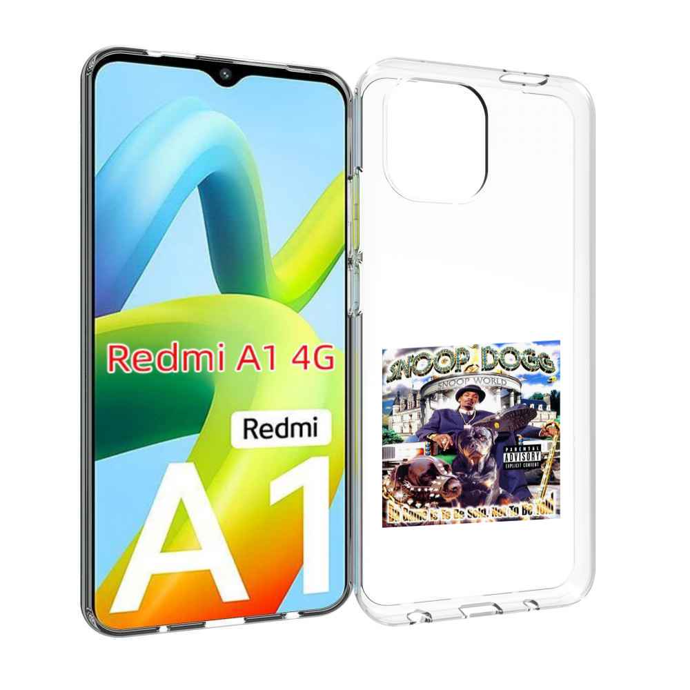 

Чехол MyPads Snoop Dogg DA GAME IS TO BE SOLD, NOT TO BE TOLD для Xiaomi Redmi A1, Прозрачный, Tocco