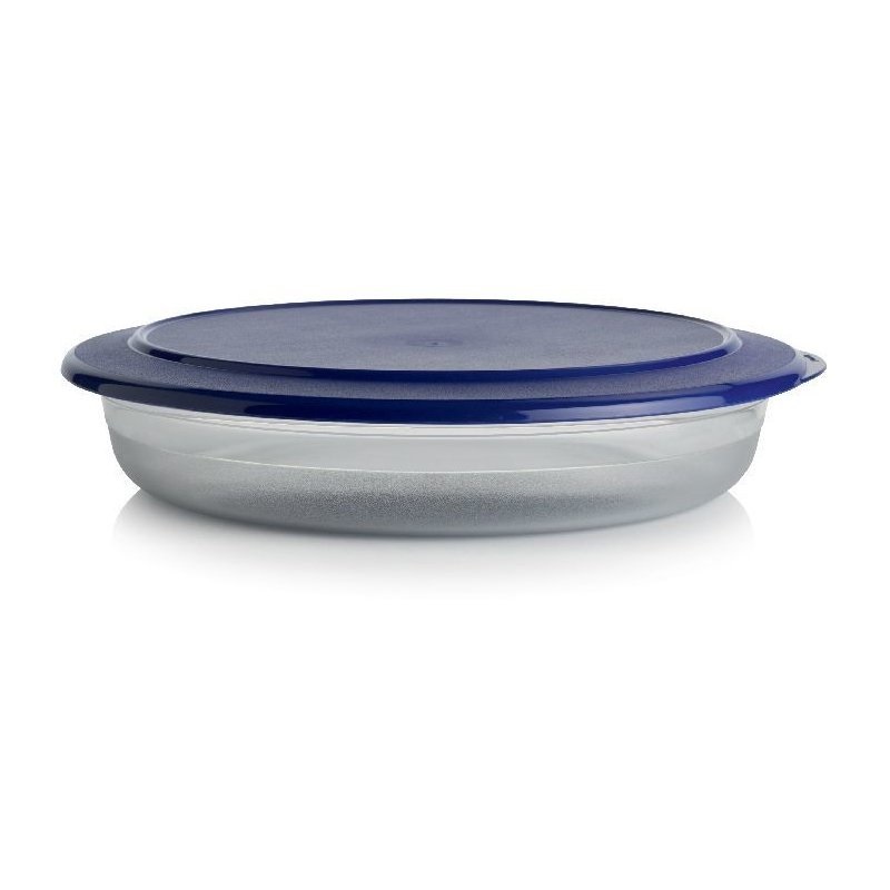 

Блюдо Tupperware СК 1,3л с тёмно-синей крышкой, блюдо